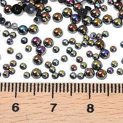 Гальванические непрозрачные кабошоны из смолы с плоской задней стороной&nbsp;RESI-XCP0002-45E