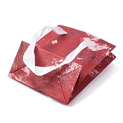 Rechteckige Geschenktüten aus Papier mit Schleifengriffen&nbsp;ABAG-A011-01E
