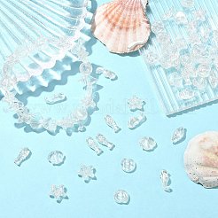 Perle acriliche serie oceano elettroplaccate&nbsp;OACR-CJC0020-02