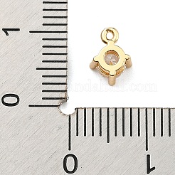 Латунные микро проложить кубического циркония подвески&nbsp;LS-KK-C057-01G