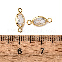 Латунные подвески из прозрачного кубического циркония&nbsp;KK-Z121-06G-04