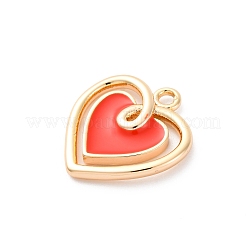 Латунь эмаль подвески&nbsp;KK-D360-22G