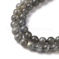 Природные лабрадорита бисер нитей&nbsp;G-H326-01-6mm