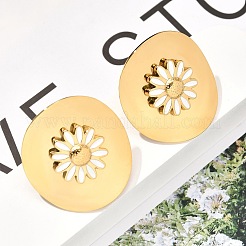 Серьги-гвоздики из нержавеющей стали 304&nbsp;EJEW-H146-02G