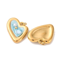 Подвески из нержавеющей стали 304 с эмалью&nbsp;STAS-U061-12G