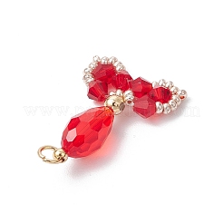 Прозрачные стеклянные подвески&nbsp;PALLOY-MZ00725