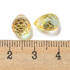 Гальванические стеклянные бусины&nbsp;EGLA-A041-02-HP02