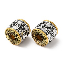 Perline in lega di stile tibetano con placcatura a cremagliera&nbsp;FIND-B023-11