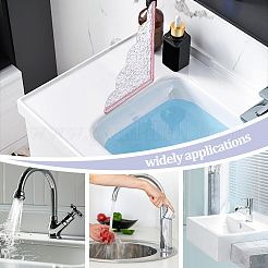 Protector de agua de ducha acrílico&nbsp;AJEW-WH0752-468