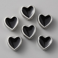 Abalorios de aleación de esmalte&nbsp;ENAM-WH0057-28F