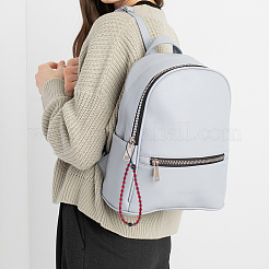 Стеклянные бусины череп мобильные ремни&nbsp;HJEW-WH20021-09B