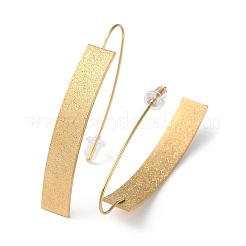 Orecchini pendenti in acciaio inossidabile 304 con placcatura ionica (ip) per donna&nbsp;EJEW-D085-01G-02