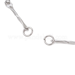 Изготовление браслетов из звеньев цепи из нержавеющей стали&nbsp;AJEW-JB01290-02