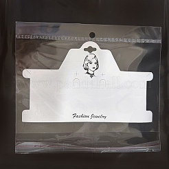 Женские открытки с бумажным ожерельем и принтом&nbsp;CDIS-WH0026-07