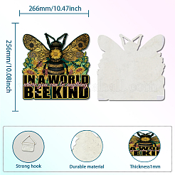 Железные настенные украшения&nbsp;AJEW-WH0550-038