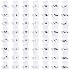 700 etiqueta de talla de ropa de poliéster&nbsp;DIY-CY0003-92B