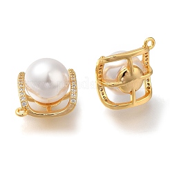 Латунные микро проложить кубического циркония подвески&nbsp;KK-B107-09G