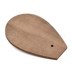 Tropfenförmige Holzständer mit schräger Rückseite für einzelne Armbänder&nbsp;ODIS-K004-05