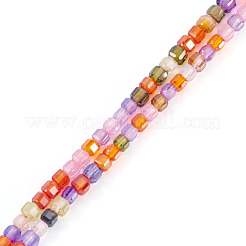 1 brin de perles en zircone cubique&nbsp;ZIRC-TA0001-26