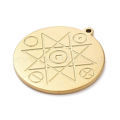 Pendentifs en acier inoxydable 304&nbsp;STAS-Q002-06G
