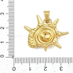 Подвески из нержавеющей стали 304 с тематикой океана&nbsp;STAS-K315-01B-G