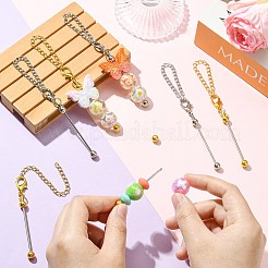 10 шт. 2-цветный цинковый сплав&nbsp;AJEW-CJ0001-50