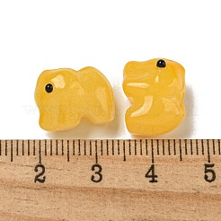 Прозрачные стеклянные бусины ручной работы&nbsp;GLAA-N0028-01J