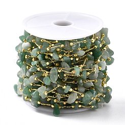 Цепочка из бисера ручной работы&nbsp;CHC-D027-01G-09