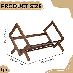Étagère de bureau en bois&nbsp;AJEW-WH0696-866