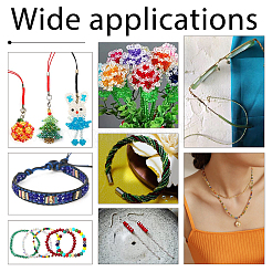 Непрозрачное стекло бисер нитей&nbsp;GLAA-AR0001-05