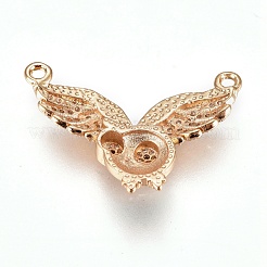 Латунные микро проложить кубического циркония подвески&nbsp;BSHE-F012-14A-G