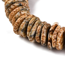 Градуированные синтетические бирюзовые бусины&nbsp;G-A237-01G