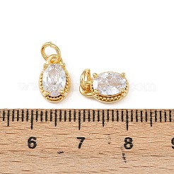 Латунные микро проложить кубического циркония подвески&nbsp;KK-H524-03G