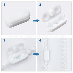 Accessori per tende cieche per finestre in plastica&nbsp;FIND-WH0068-91A