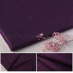 Tissu en lin imitation polyester, Couverture de canapé, Accessoires de vêtement, rectangle, violet, 29~30x19~20x0.09 cm