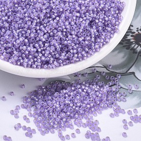 Perline Di Semi Ceche Rosso Scuro Opaco 11/0 - Foto 6