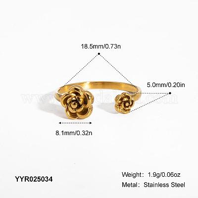 Кольца-манжеты из нержавеющей стали 304 для женщин GY1904-1