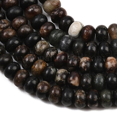 Природного биотита нитей бисера&nbsp;G-L647-D05-4x6mm-1