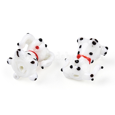 Fatti a mano perle di vetro irregolari fili&nbsp;LAMP-Q031-002-1