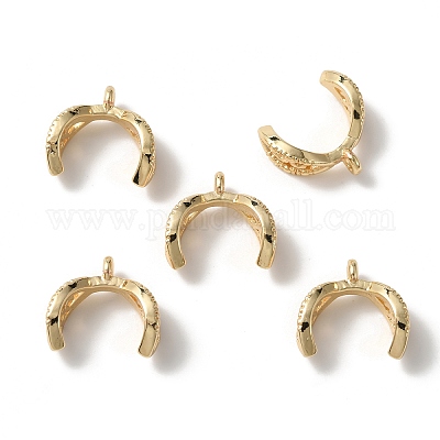 Латунная крышка для бусин KK-C020-10LG-1