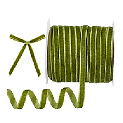 Бархатная лента&nbsp;OCOR-WH0078-322C-1