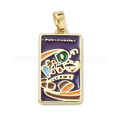 Латунные подвески&nbsp;KK-C156-13G-1