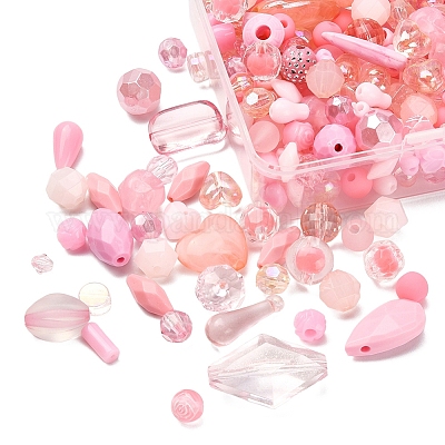 100g акриловые бусины&nbsp;SACR-YW0001-41E-1