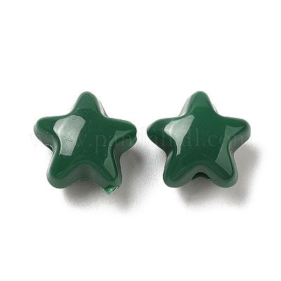 Непрозрачные акриловые бусины&nbsp;OACR-C016-30H-1