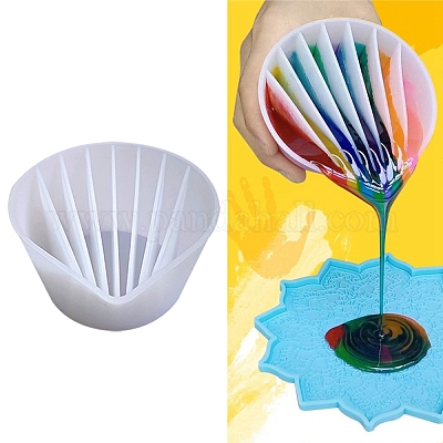 Wholesale Reusable Split Cup for Paint Pouring 