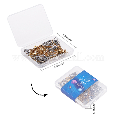 Unicraftale DIY Chain Bracelet Necklace Making Kit 