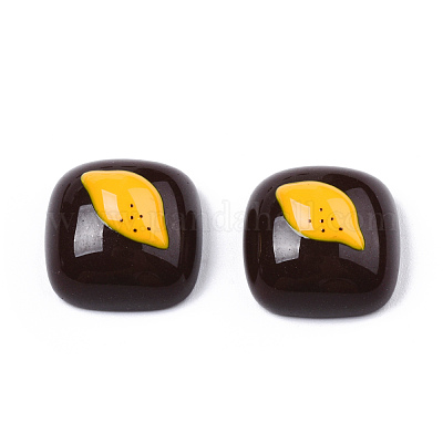 Кабошоны из непрозрачной смоляной эмали&nbsp;CRES-N031-035-1