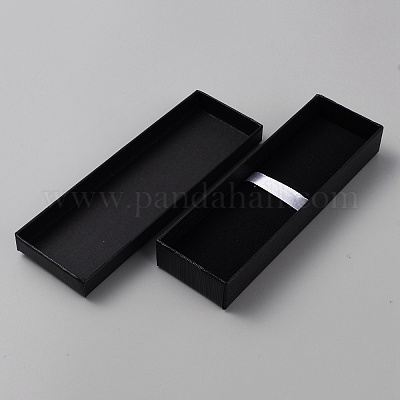 Прямоугольные картонные коробки для хранения ручек CON-WH0084-77C-1