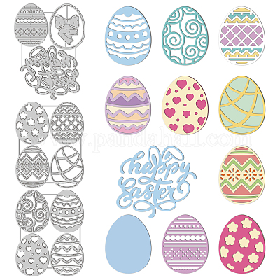 Easter Egg Pattern Stencil