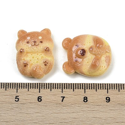 Животное смолы кабошоны&nbsp;RESI-K043-17-1